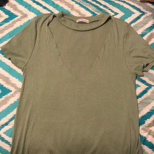 Brand new never worn collared t shirt dress!